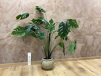 Kunst kamerplant “monstera” - afbeelding 1 van  6