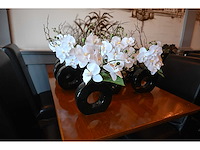 Kunst orchidee in vaas (13x)
