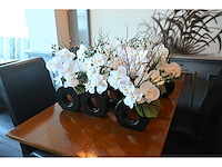 Kunst orchidee in vaas (13x) - afbeelding 1 van  3