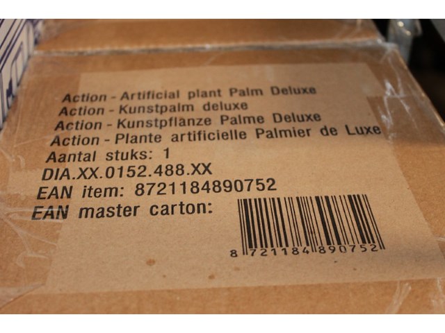 Kunst palmboom zie foto - afbeelding 3 van  7