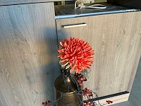 Kunstbloem met vaas - afbeelding 2 van  3