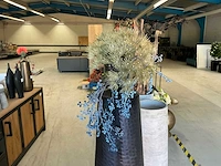 Kunstbloem met vaas - afbeelding 2 van  3