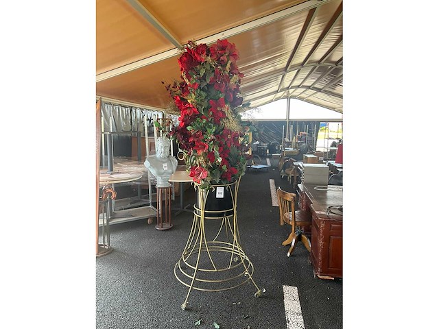 Kunstbloemen decoratie - afbeelding 2 van  4