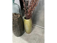 Kunstbloemen en vaas (2x) - afbeelding 4 van  4