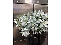 Kunstbloemen in vaas (2x) - afbeelding 3 van  6