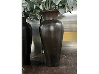 Kunstbloemen in vaas (2x) - afbeelding 5 van  6
