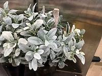 Kunstbloemen in vaas (2x) - afbeelding 4 van  6