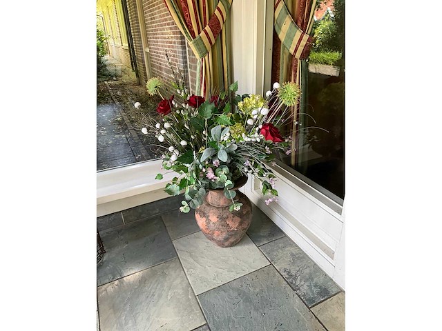 Kunstbloemen in vaas - afbeelding 2 van  5