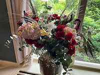 Kunstbloemen in vaas - afbeelding 3 van  6