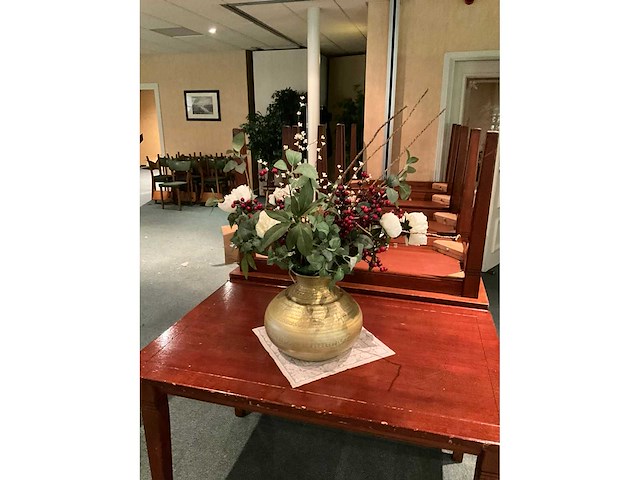 Kunstbloemen in vaas - afbeelding 2 van  5