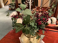 Kunstbloemen in vaas - afbeelding 3 van  5