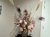 Kunstbloemen in vaas - afbeelding 3 van  4