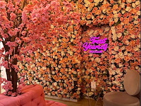 Kunstbloemenwand - afbeelding 1 van  7