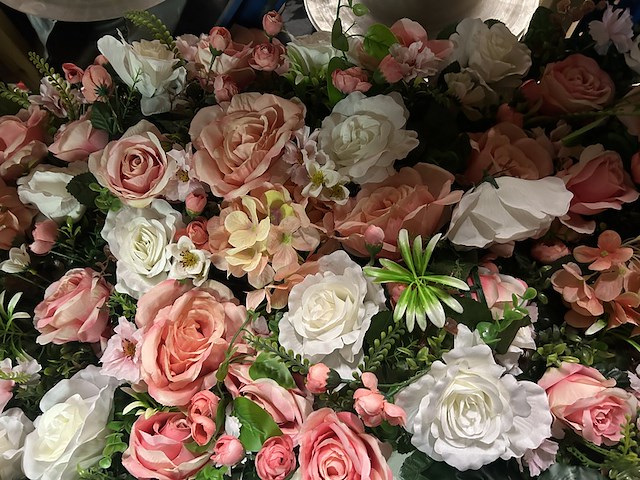 Kunstbloemenwand - afbeelding 3 van  7