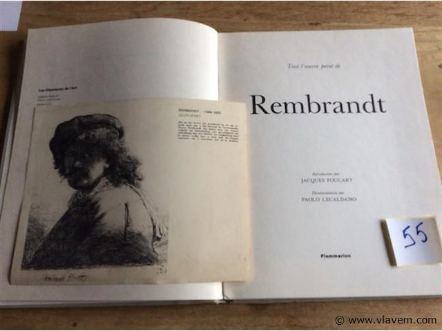 Kunstboek : rembrandt - afbeelding 1 van  4