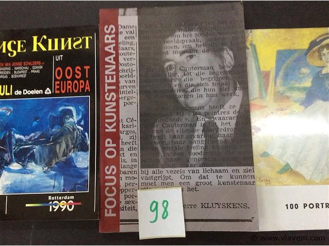 Kunstboeken 3st - afbeelding 1 van  2