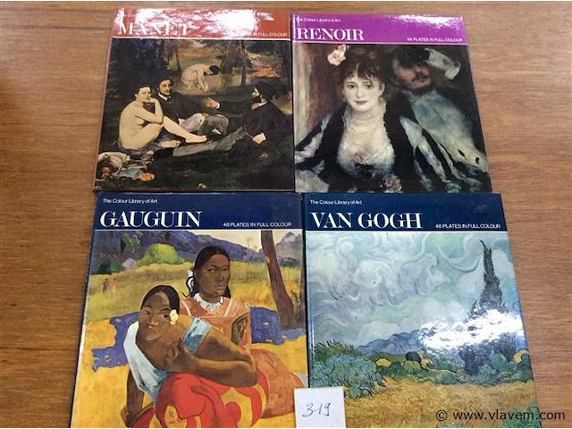 Kunstboeken 4st oa renoir - afbeelding 1 van  3