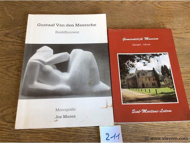 Kunstboeken divers 2stuks - afbeelding 1 van  3