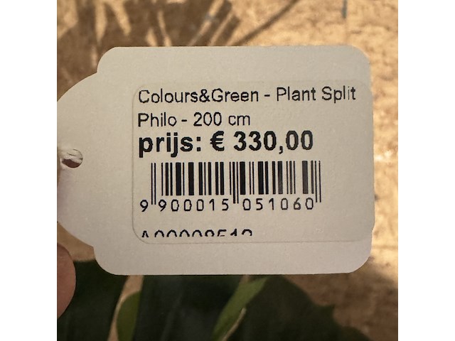 Kunstboom in pot colours&green, split philo - afbeelding 3 van  5