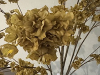 Kunstboom in pot, geel/groen - afbeelding 5 van  5