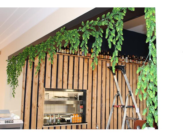 Kunsthop aan plafond. - afbeelding 1 van  2