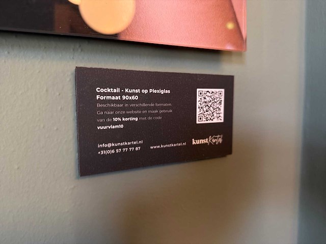 Kunst.kartel prent op plexiglas - afbeelding 2 van  2