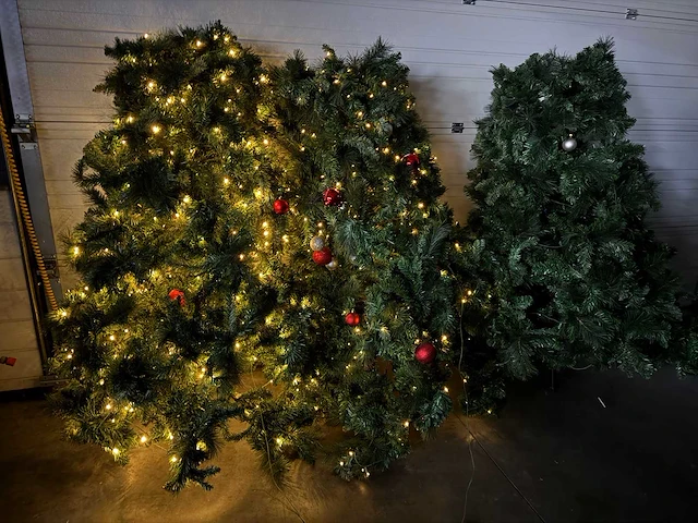 Kunstkerstboom (3x) - afbeelding 2 van  4