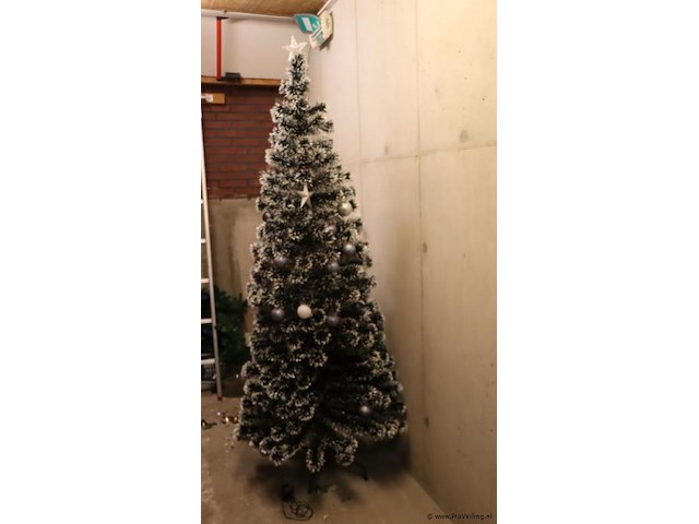 Kunstkerstboom incl. kerstballen - afbeelding 1 van  3