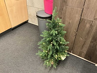 Kunstkerstboom met verlichting - afbeelding 2 van  6