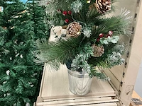 Kunstkerstboom met verlichting - afbeelding 3 van  4