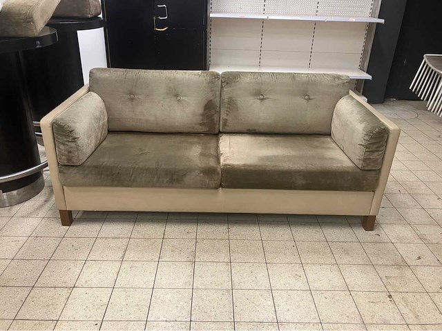 Kunstlederen banken (2x) - afbeelding 3 van  8