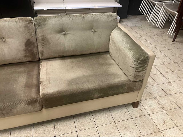 Kunstlederen banken (2x) - afbeelding 4 van  8