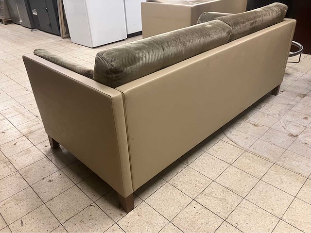 Kunstlederen banken (2x) - afbeelding 5 van  8