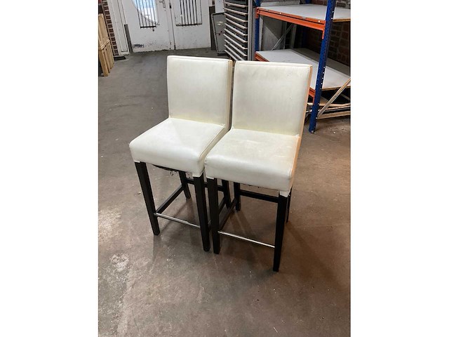 Kunstlederen barstoelen (2x) - afbeelding 5 van  5