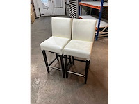 Kunstlederen barstoelen (2x) - afbeelding 5 van  5