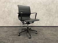 Kunstlederen bureaustoel zwart - afbeelding 4 van  11