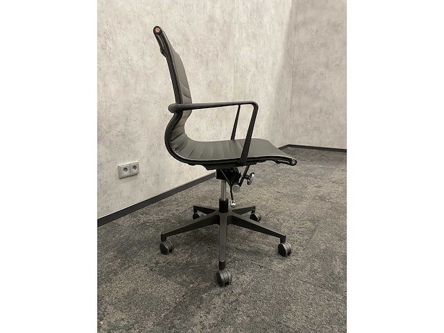 Kunstlederen bureaustoel zwart - afbeelding 10 van  11