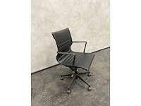 Kunstlederen bureaustoel zwart - afbeelding 8 van  11