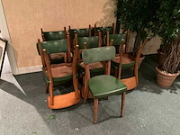 Kunstlederen caféstoelen (13x) - afbeelding 2 van  6