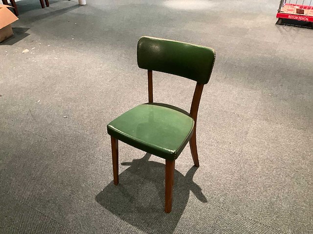 Kunstlederen caféstoelen (13x) - afbeelding 3 van  6