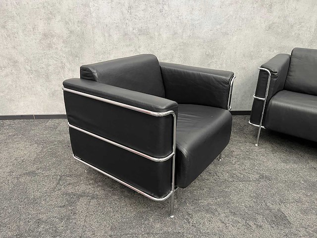 Kunstlederen design loungeset - afbeelding 4 van  10