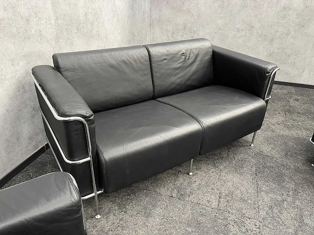 Kunstlederen design loungeset - afbeelding 5 van  9
