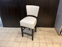 Kunstlederen halfhoge barstoelen (3x) - afbeelding 1 van  6