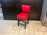 Kunstlederen halfhoge barstoelen (6x) - afbeelding 1 van  6