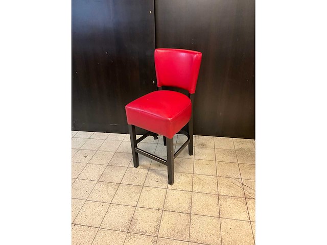 Kunstlederen halfhoge barstoelen (6x) - afbeelding 2 van  6