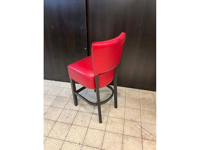 Kunstlederen halfhoge barstoelen (6x) - afbeelding 3 van  6