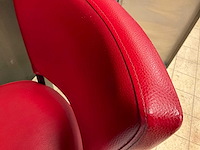Kunstlederen halfhoge barstoelen (6x) - afbeelding 5 van  6