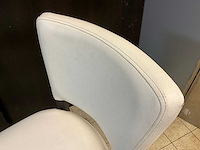 Kunstlederen halfhoge barstoelen (6x) - afbeelding 5 van  6