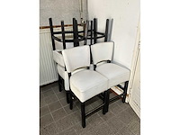 Kunstlederen halfhoge barstoelen (6x) - afbeelding 6 van  6
