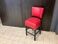 Kunstlederen halfhoge barstoelen (6x) - afbeelding 1 van  5